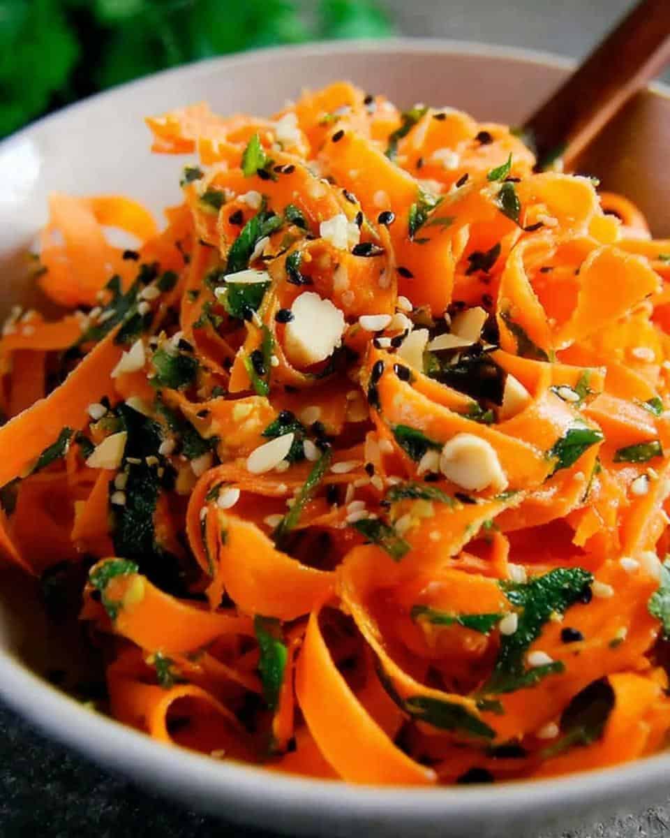 Karottensalat mit Ingwer-Sesam-Dressing - detail 2