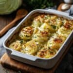 Low Carb Krautauflauf mit Hähnchen