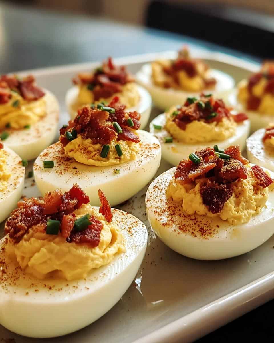 Südliche Speck gefüllte Eier - detail 2