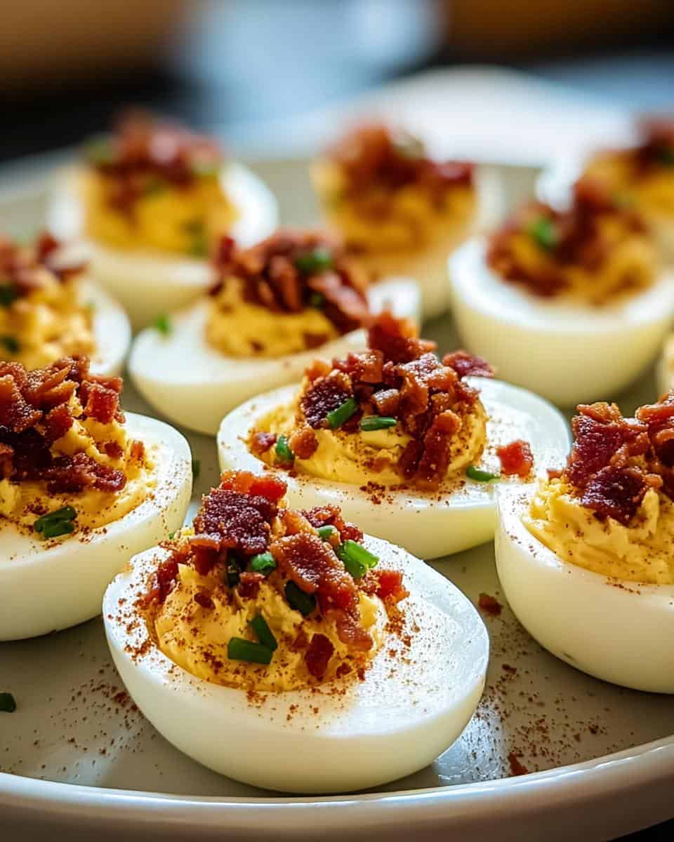 Südliche Speck gefüllte Eier - detail 3