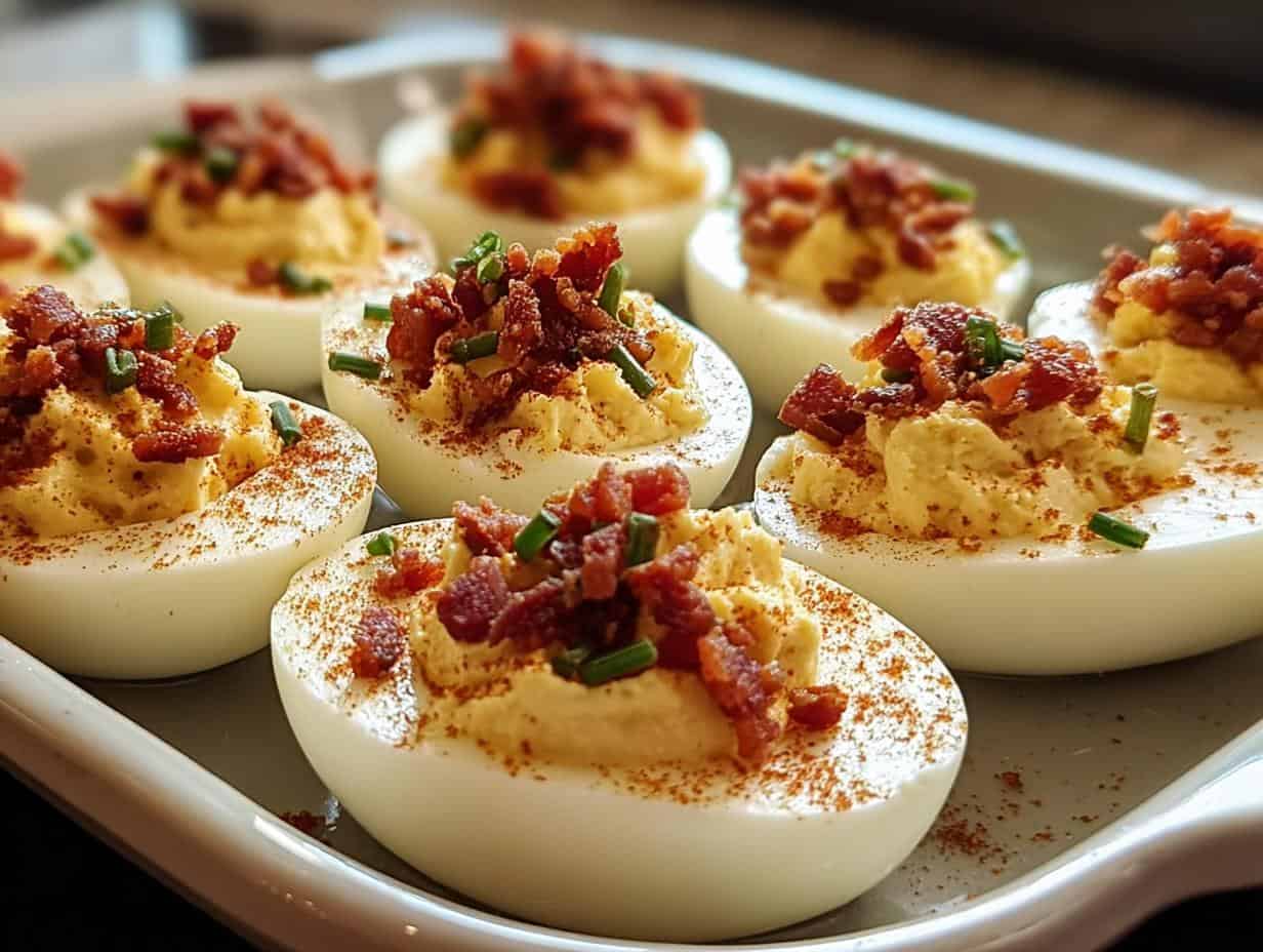 Südliche Speck Gefüllte Eier: 6 geniale Zutaten für Glück