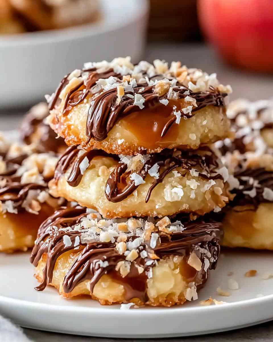 Apfel-Samoas - detail 2