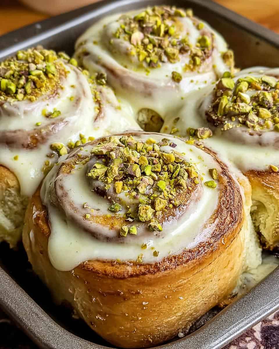 Batch Pistaziencreme Zimtschnecken für einen perfekten Start - detail 1