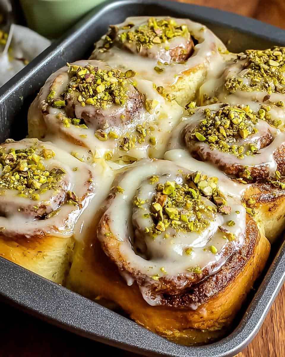 Batch Pistaziencreme Zimtschnecken für einen perfekten Start - detail 2