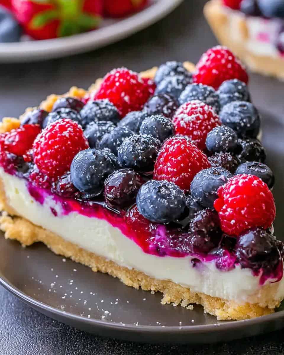 Beeren Creme Kaese Tarte - detail 1