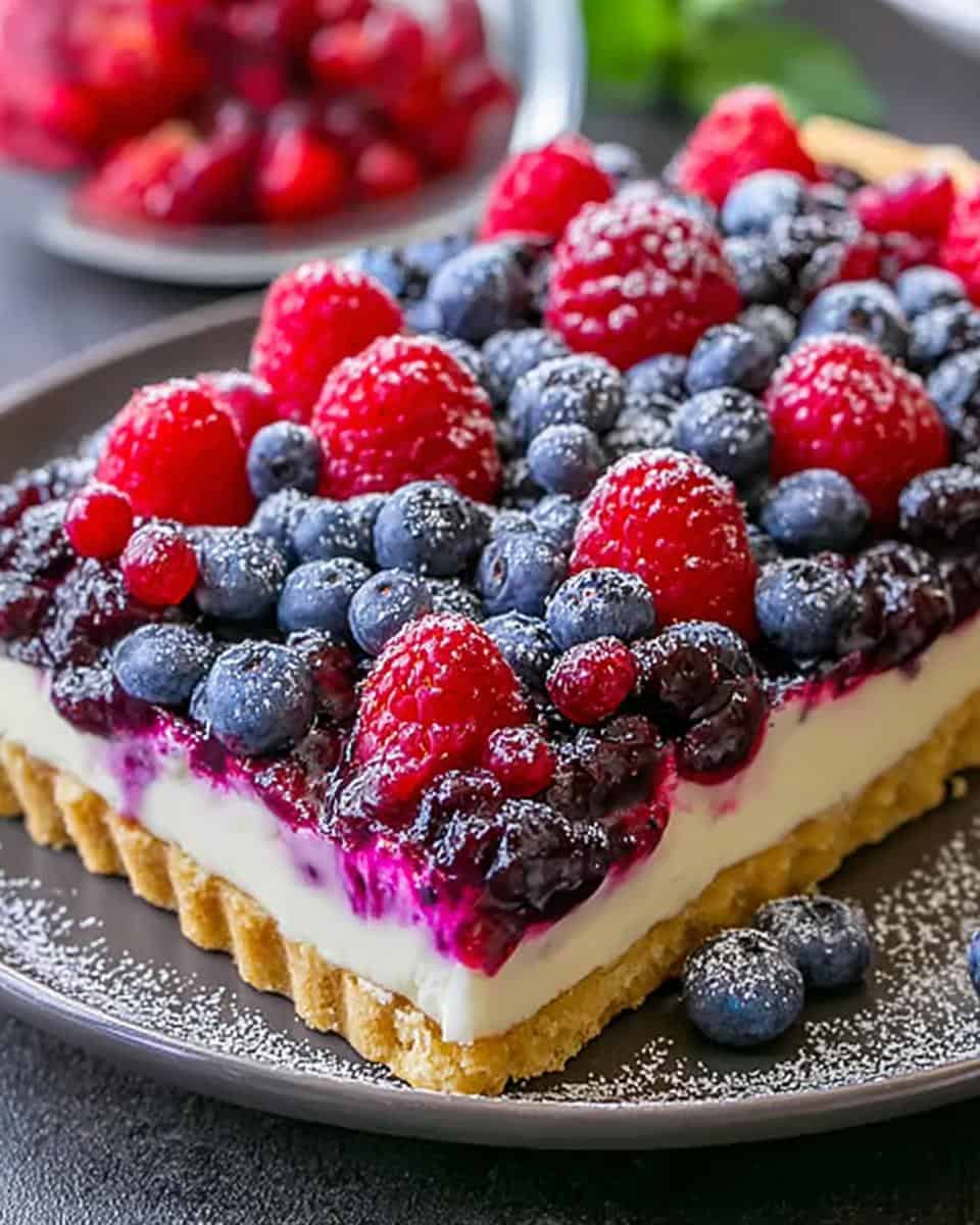 Beeren Creme Kaese Tarte - detail 3