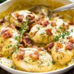 Cremiges Hähnchen mit Honig und Senf