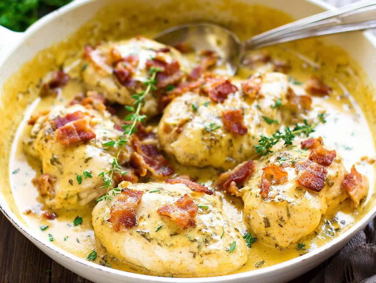 Cremiges Hähnchen: 30 Minuten Glück!