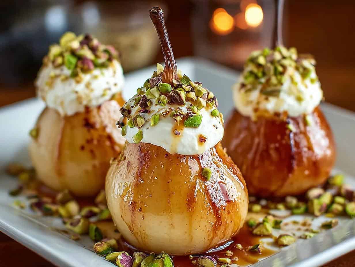 Geröstete Birnen: 4 Zutaten für himmlischen Genuss