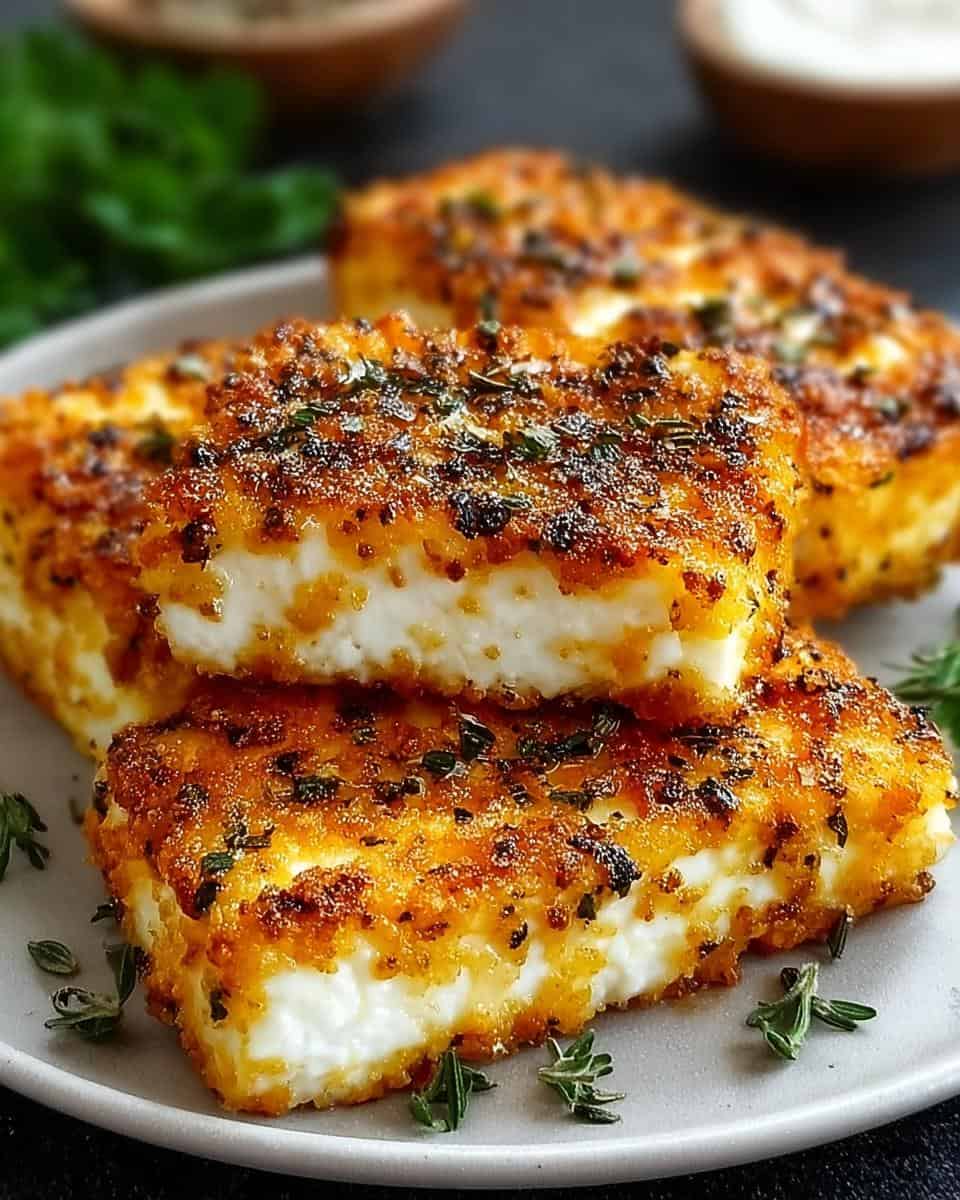 Knuspriger Feta aus dem Airfryer - detail 2