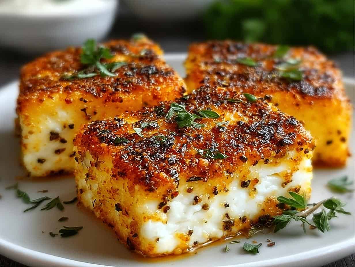 Knuspriger Feta aus dem Airfryer: 15 Min Glück!