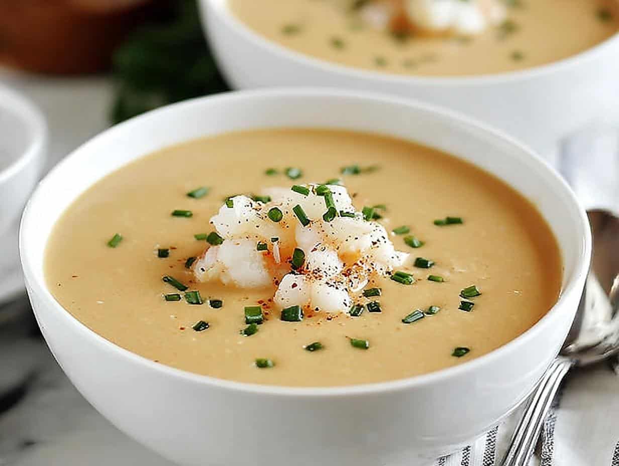 Küstenkrabben-Bisque: 1 Glückliche Umarmung, Unglaublich!