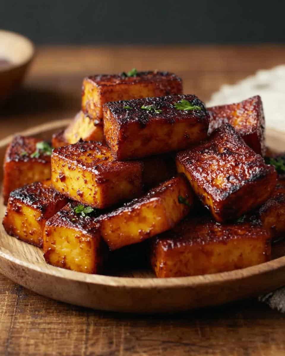 Rauchiger Paprika Tofu - detail 1