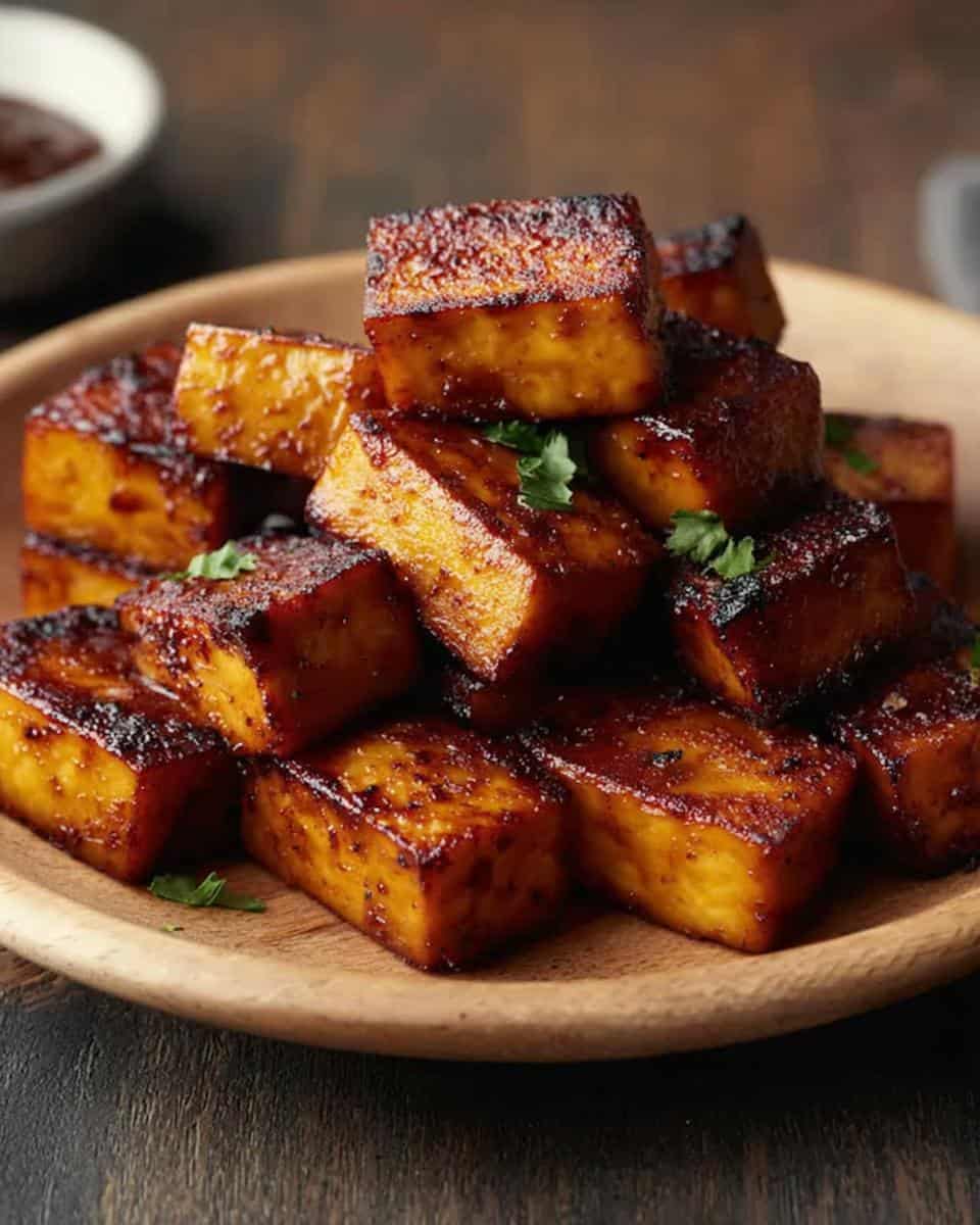 Rauchiger Paprika Tofu - detail 2