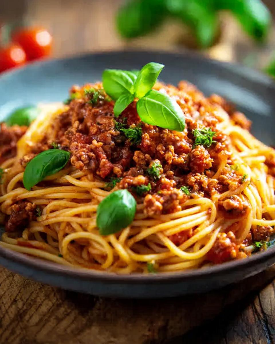 Spaghetti mit würzigem Tofu Hack - detail 1
