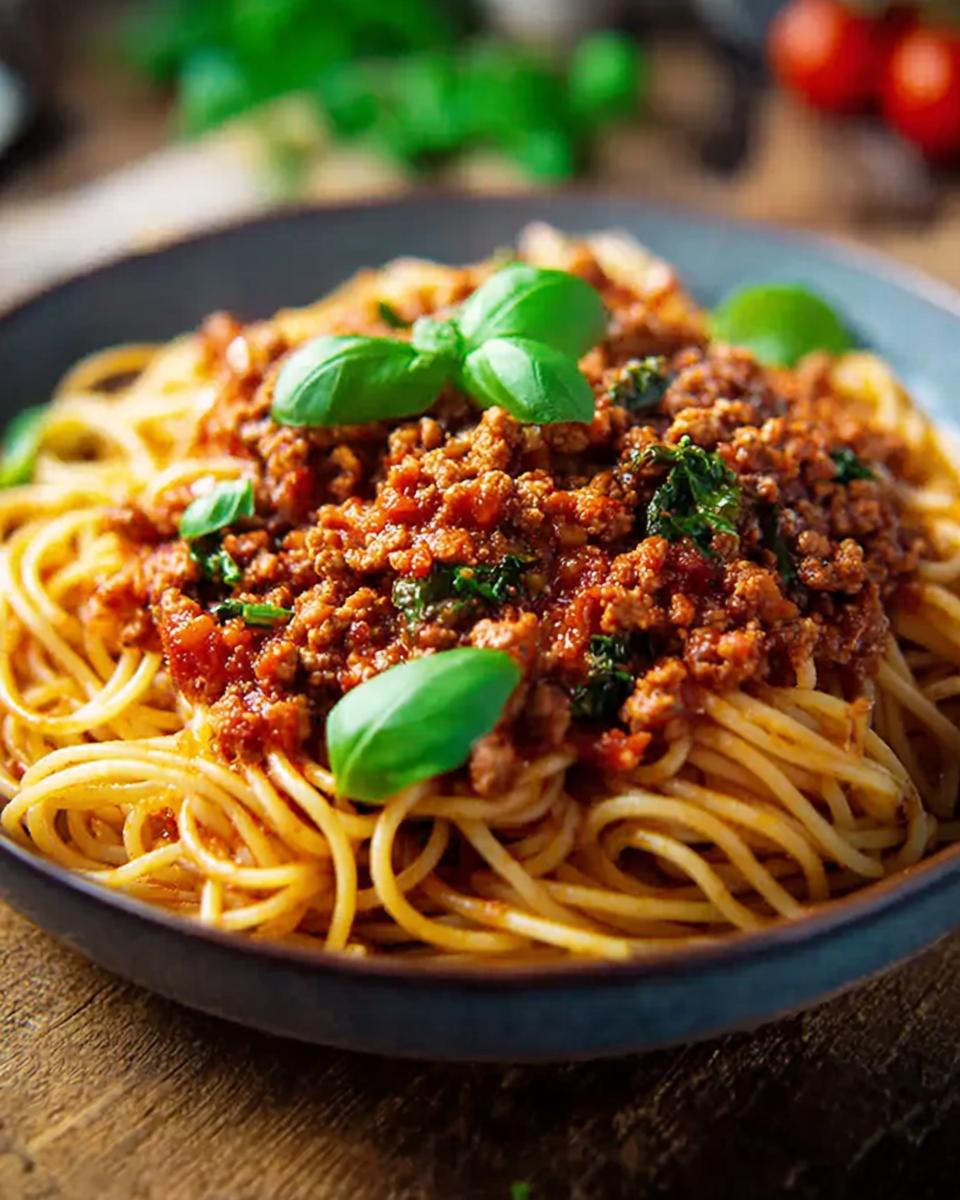 Spaghetti mit würzigem Tofu Hack - detail 3