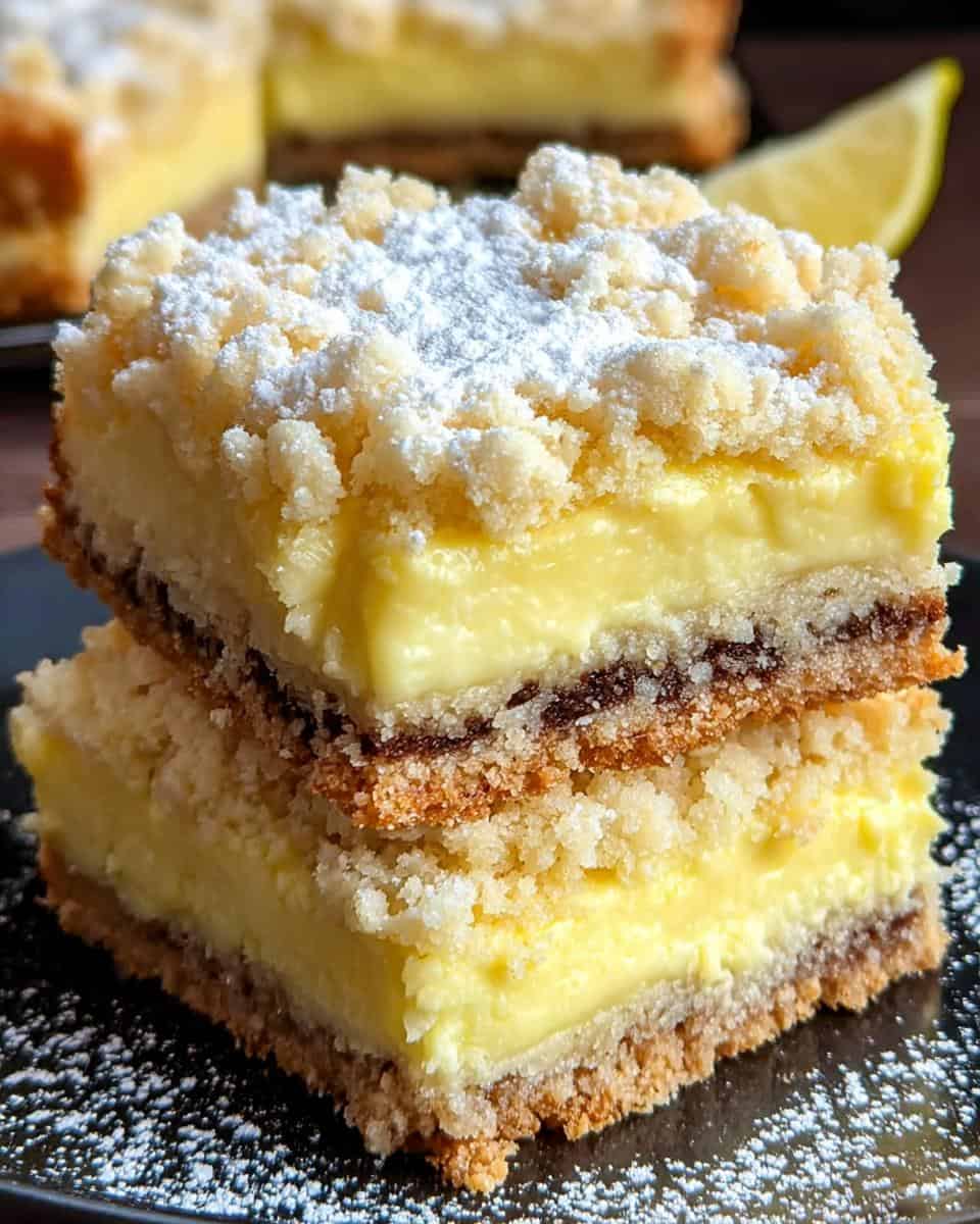 Streuselkuchen mit Pudding vom Blech - detail 3