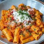Tomaten-Knoblauch-Pasta Rezept für ein schnelles Abendessen
