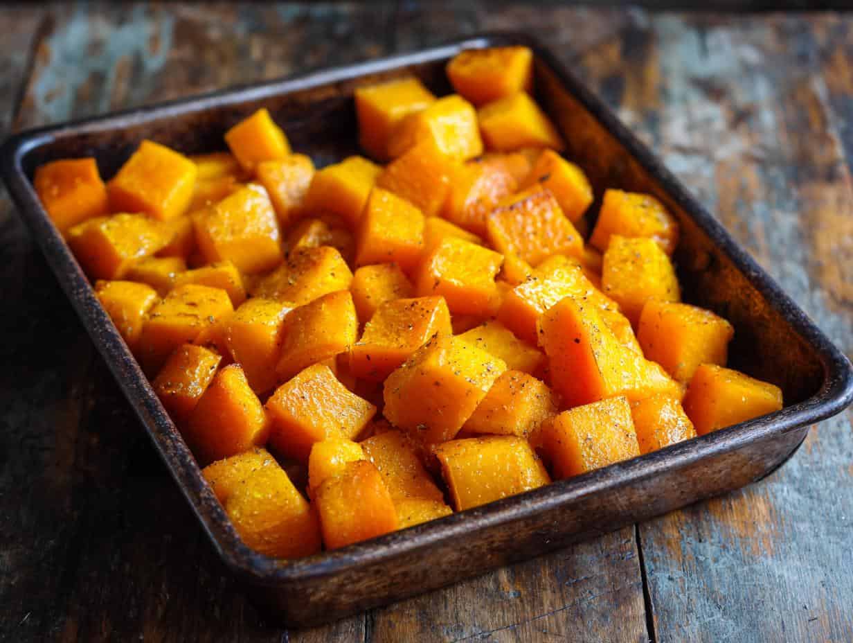 Einfacher Ofen Kürbis: 4 Zutaten, himmlisch lecker