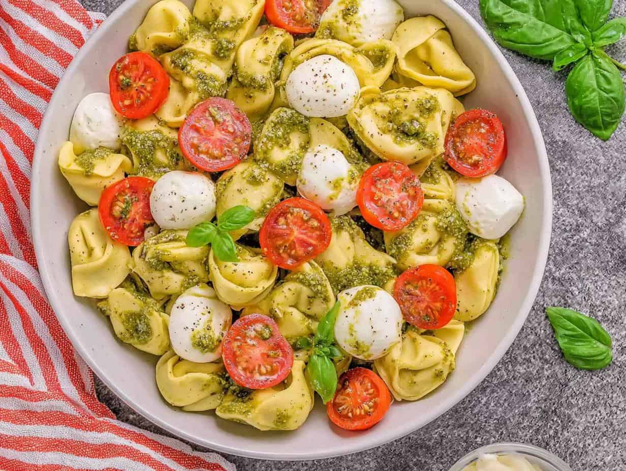 10 Minuten Tortellini Salat: Köstlich & Verdammt Schnell