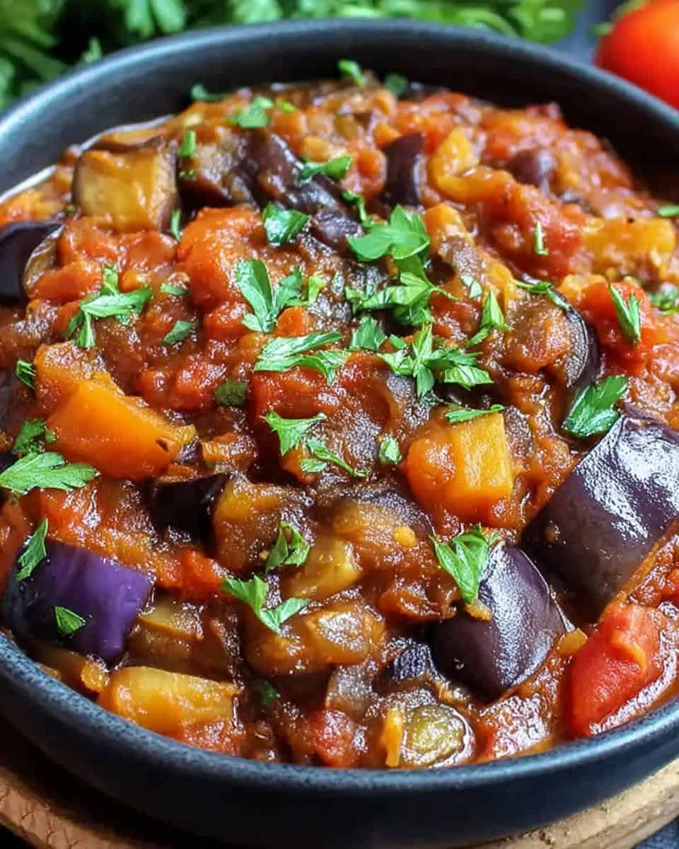 Auberginen Eintopf - detail 1