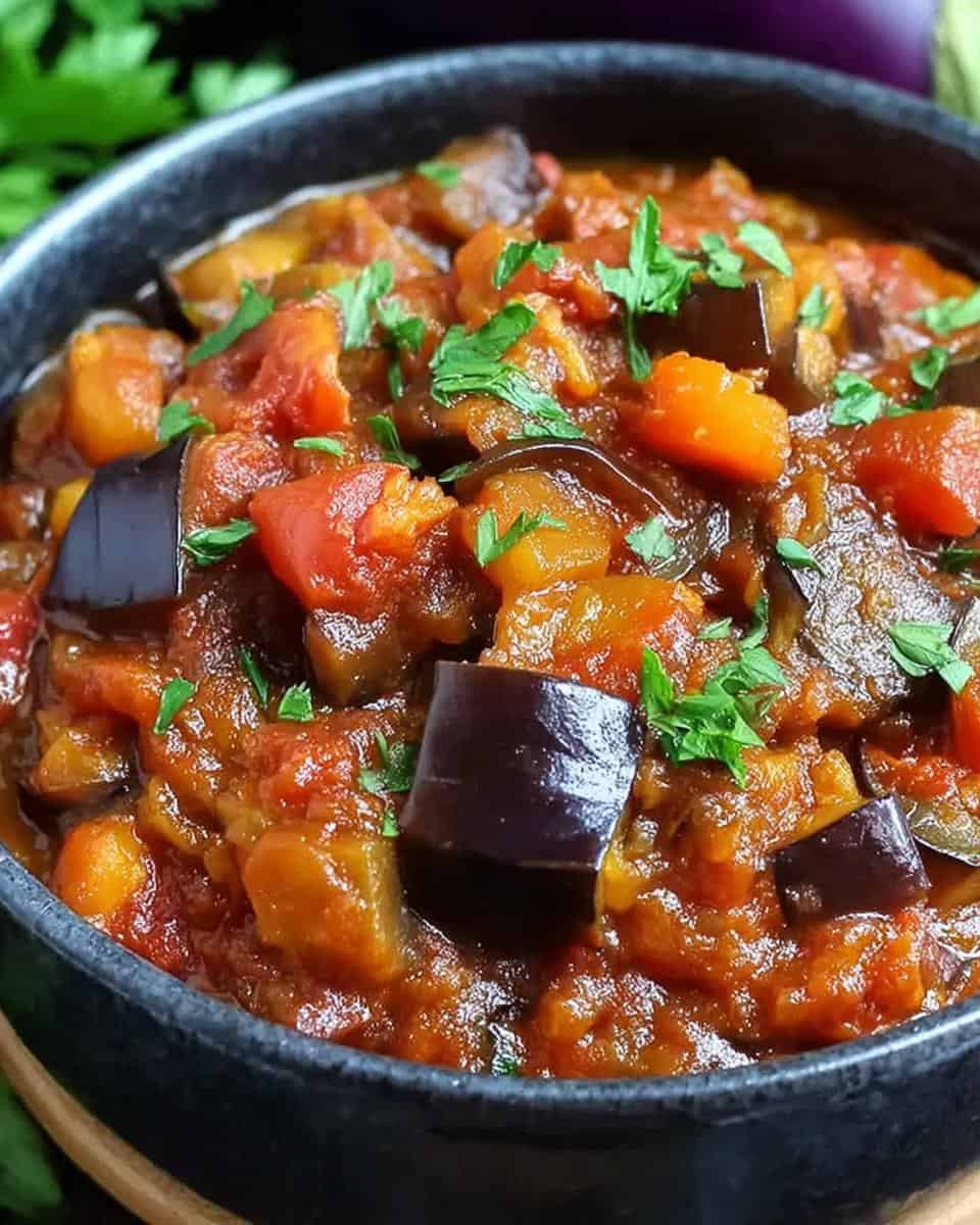 Auberginen Eintopf - detail 2