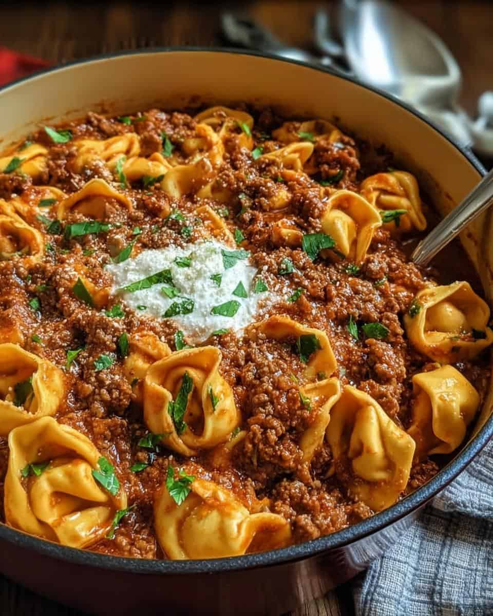 Blitz-Tortellini mit Hackfleischsauce für Eilige - detail 3