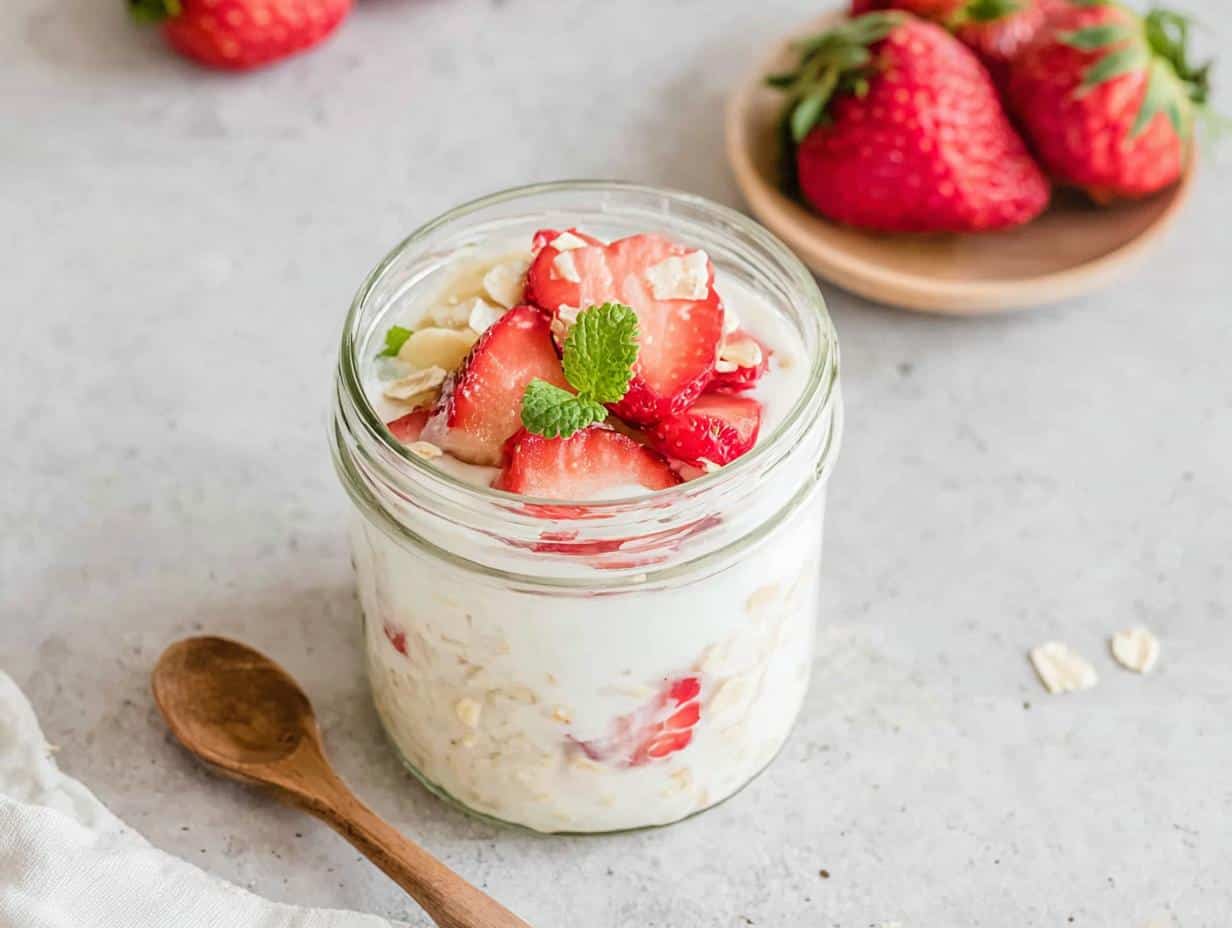 Cremige Overnight Oats: Süchtig in 5 Minuten
