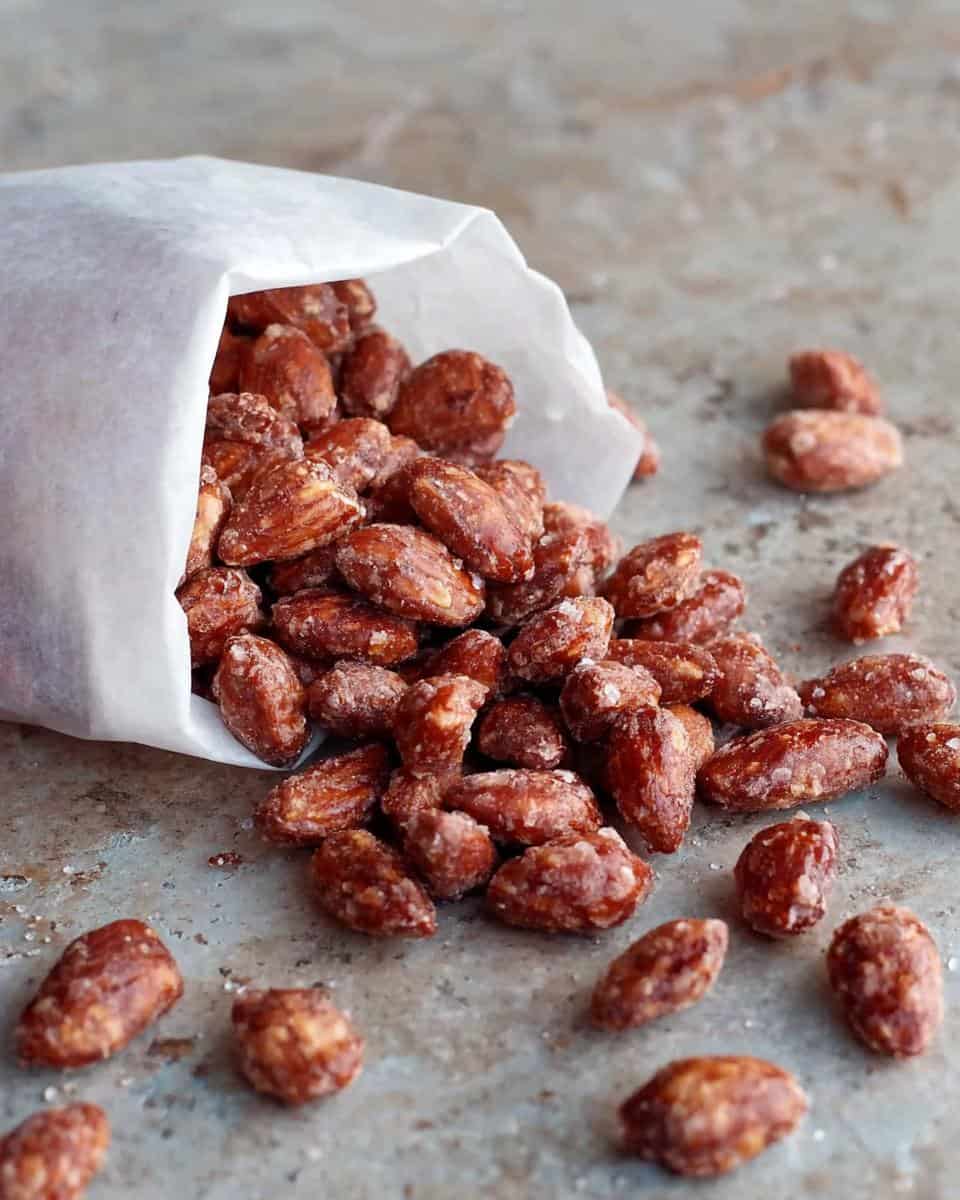Einfaches Rezept für Gebrannte Mandeln selber machen wie vom Weihnachtsmarkt - detail 1