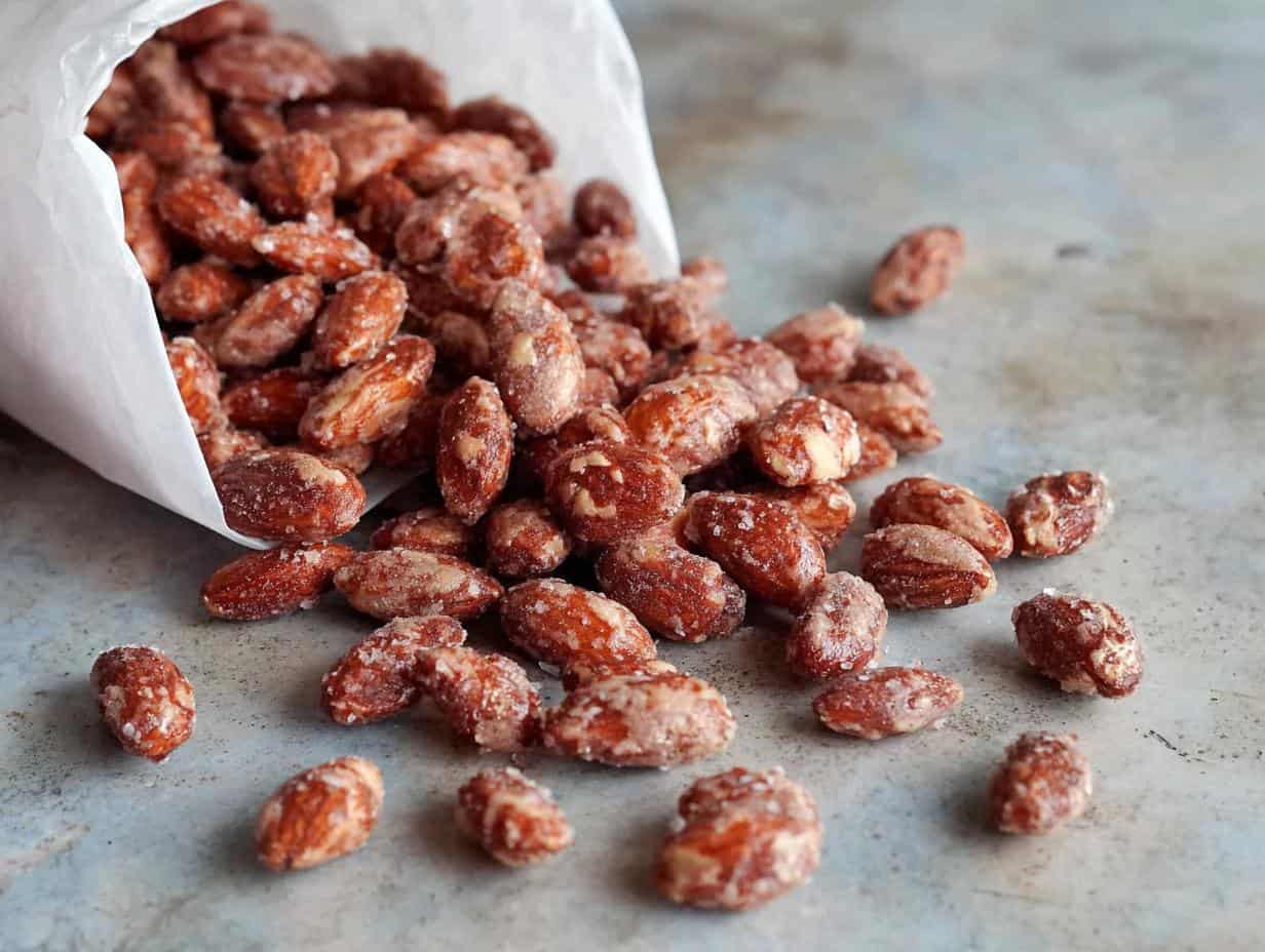 Einfaches Rezept: Unverschämt leckere Mandeln in 15 Min