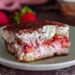 Erdbeer Tiramisu ohne Ei und Alkohol