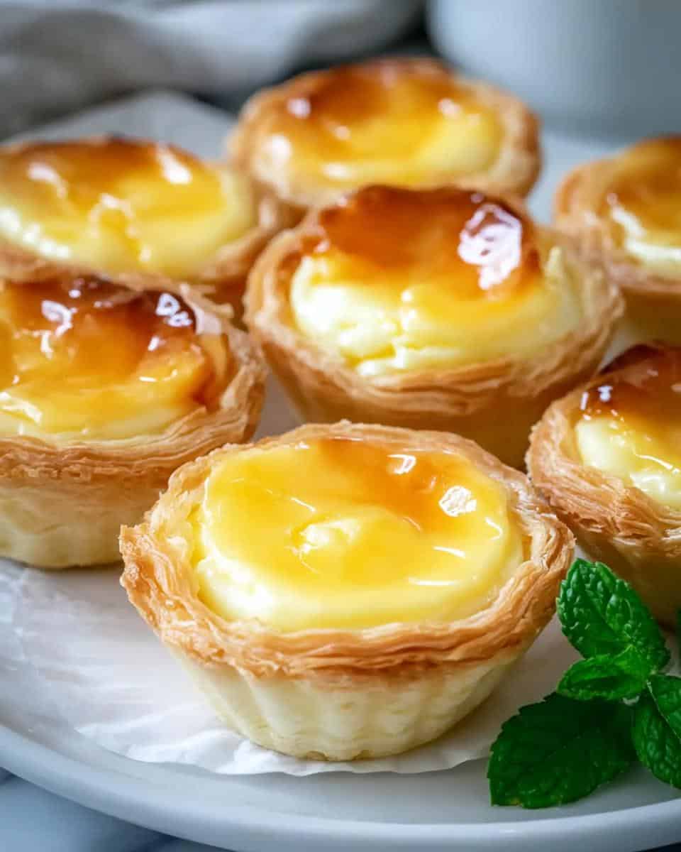 Japanische Käsetörtchen - detail 1