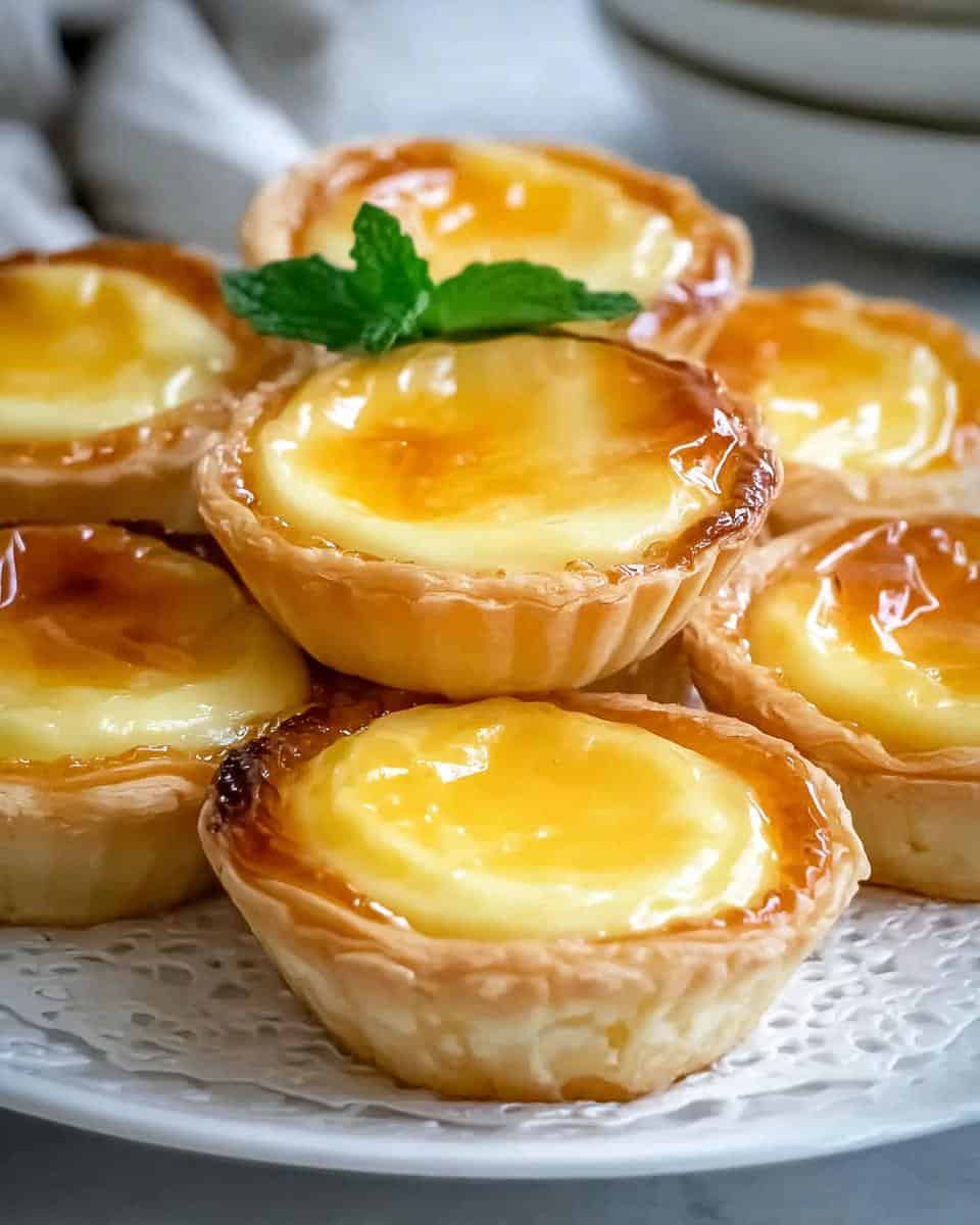 Japanische Käsetörtchen - detail 2