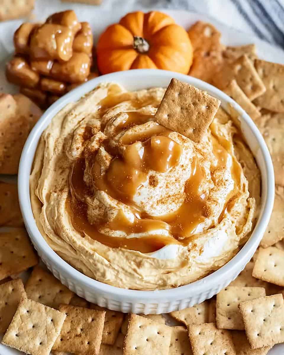 Karamell-Kürbis-Cheesecake-Dip - detail 2