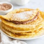 Omas Pfannkuchen Rezept mit Mineralwasser schnell