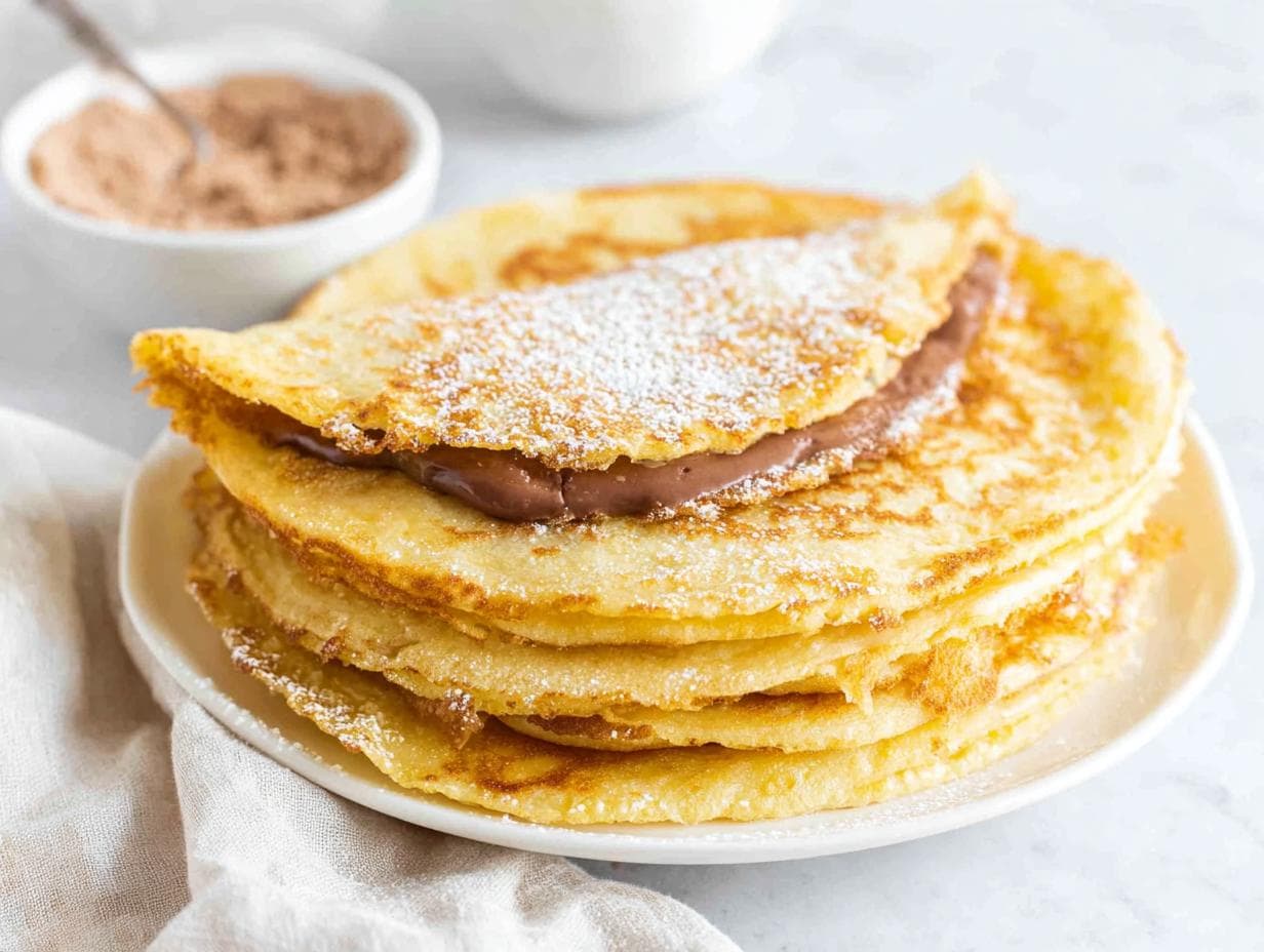 Omas Pfannkuchen Rezept: Schnelle 3 Zutaten, himmlisch