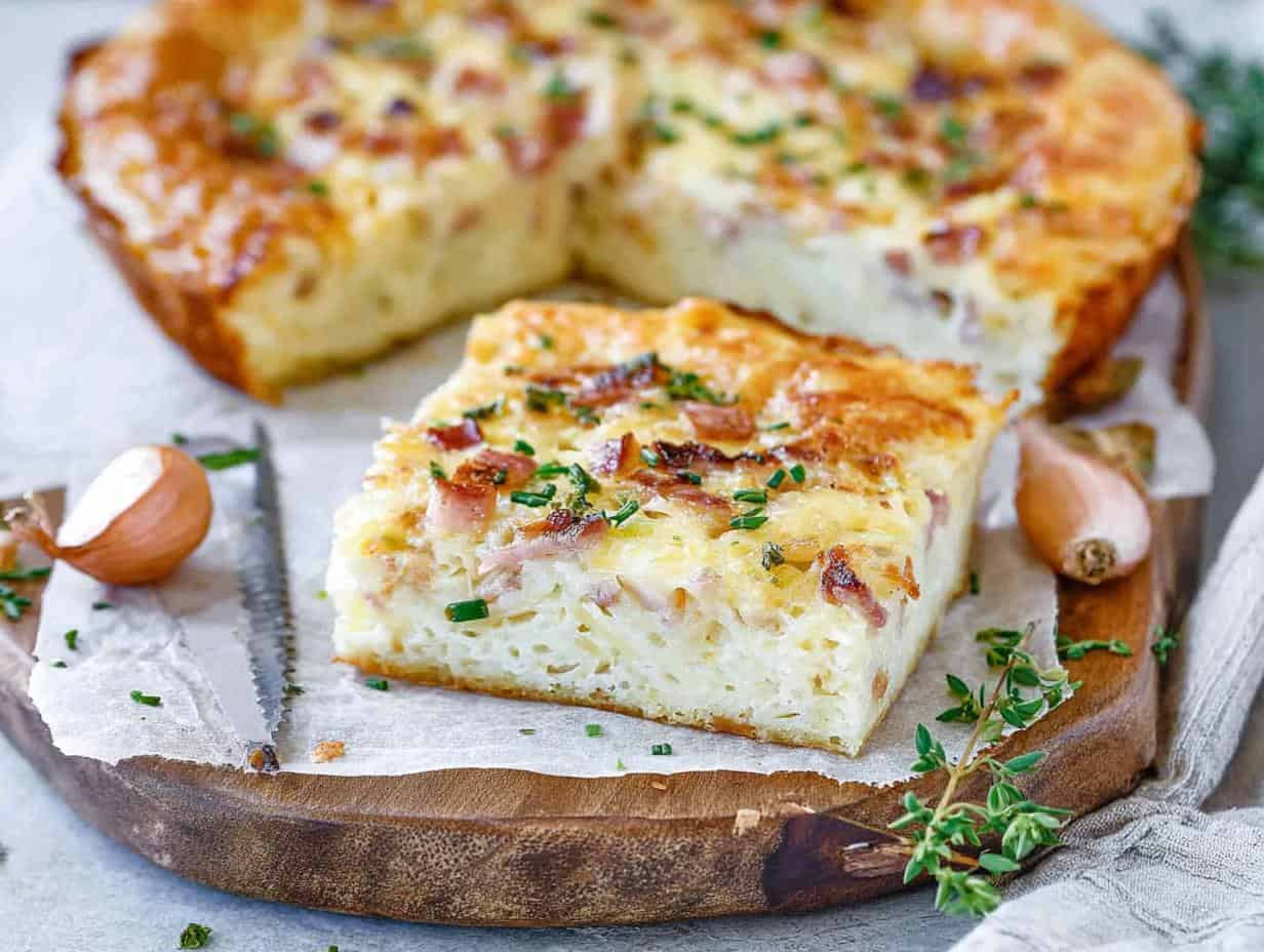 Omas Zwiebelkuchen: 1 Genialer Trick ohne Hefe