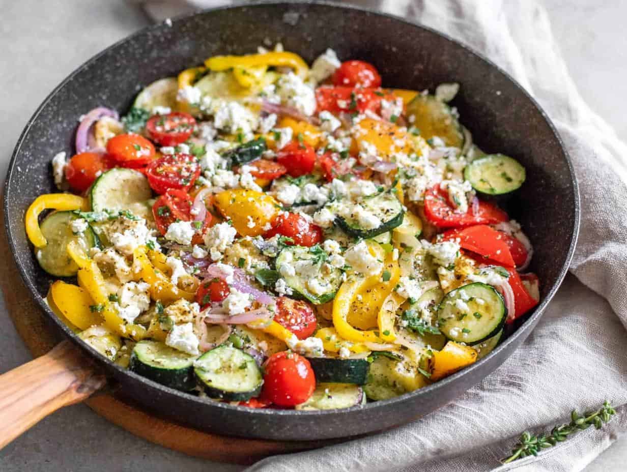 Schnelle Zucchini Pfanne: 15 Minuten Glück, kein Frust