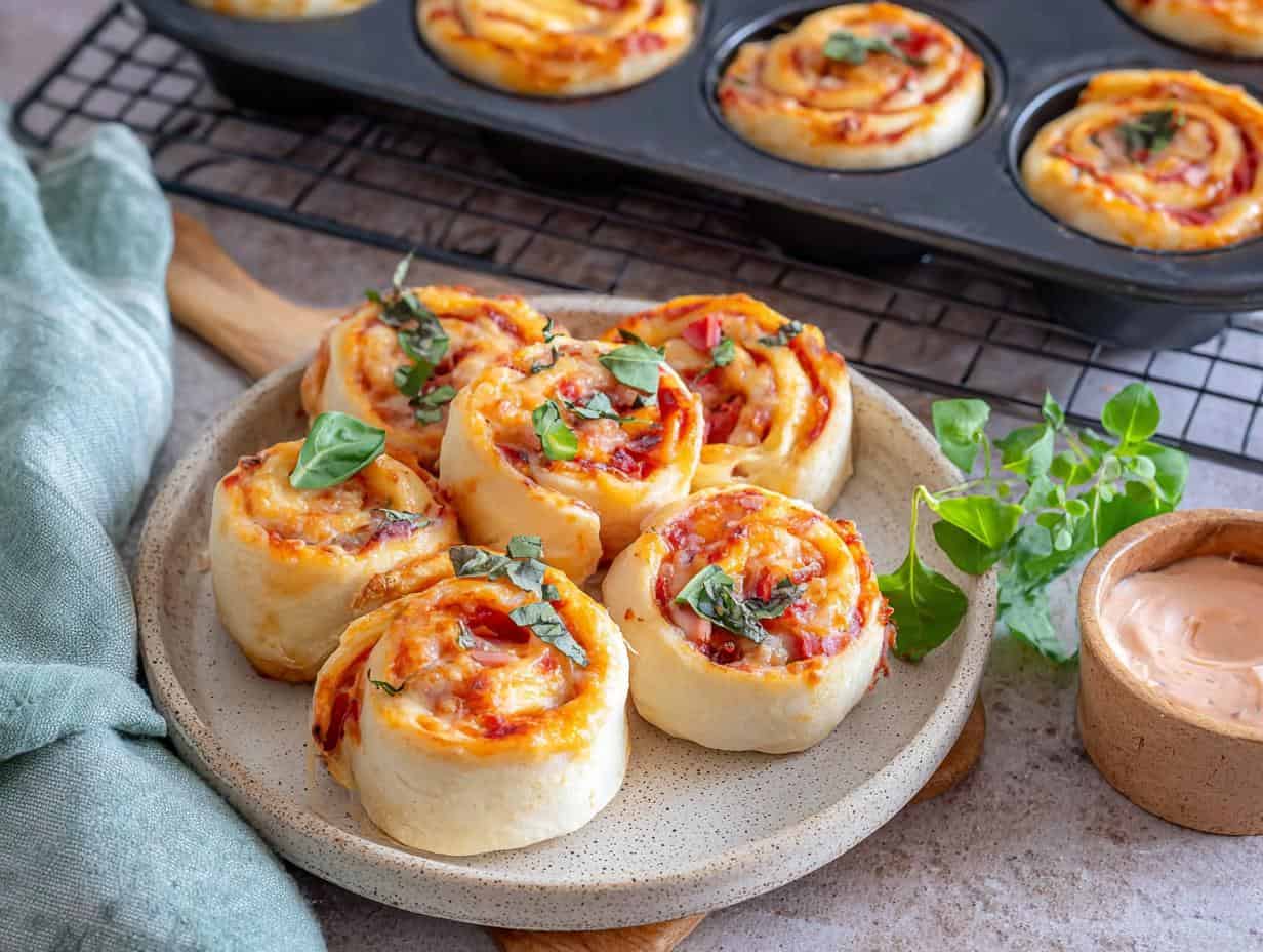 Schnelle Pizzabrötchen: Genial Einfach & Fertig in 20!