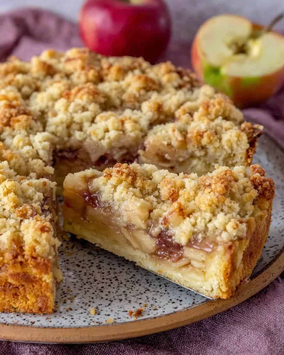 Schneller Apfelmus Streuselkuchen Rezept - detail 1