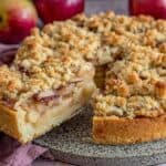 Schneller Apfelmus Streuselkuchen Rezept