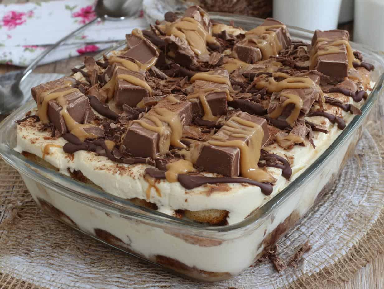 Tiramisu Kinder Bueno ohne Backen: 3 geniale Schichten