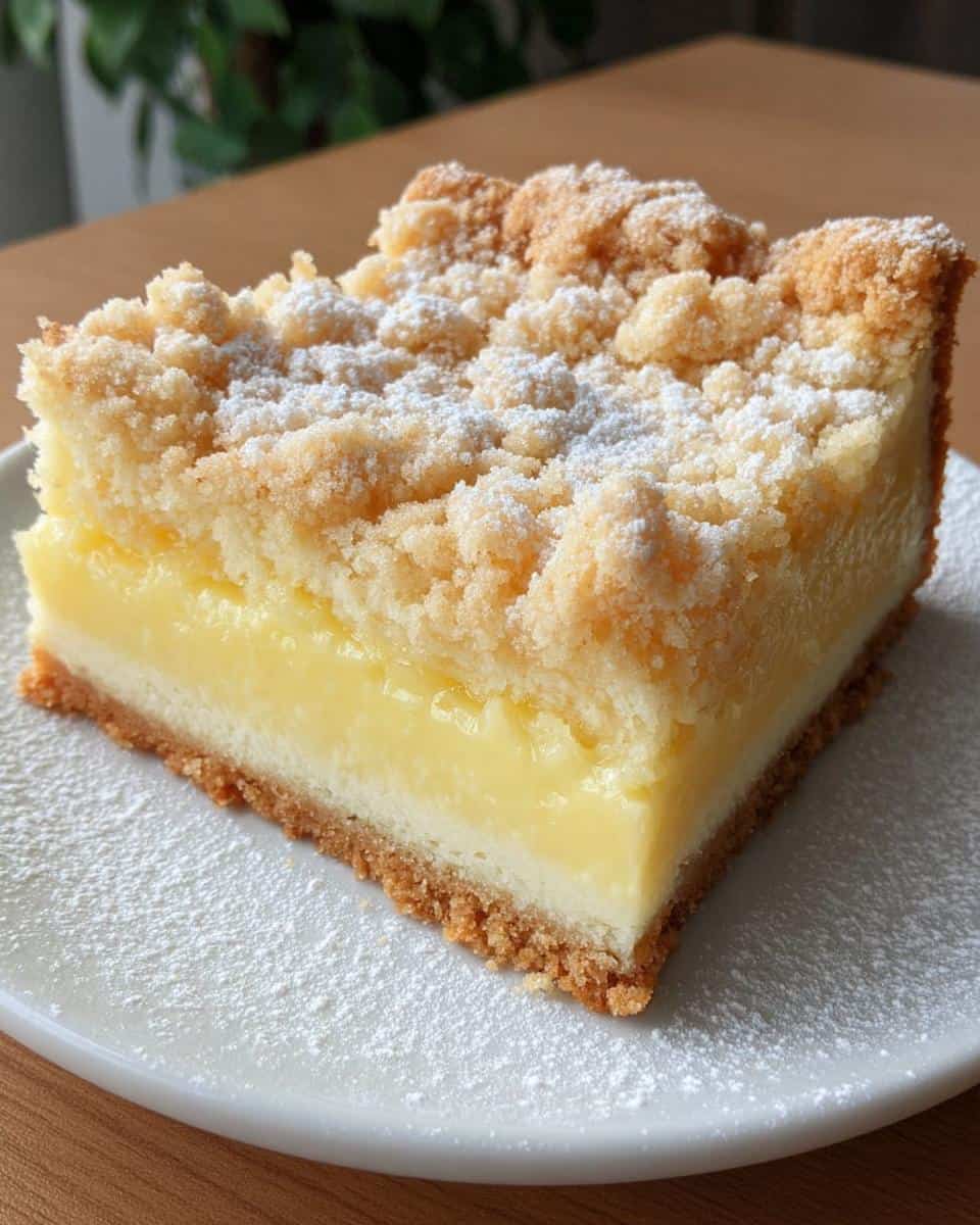 Vanillepudding Streuselkuchen vom Blech - detail 1