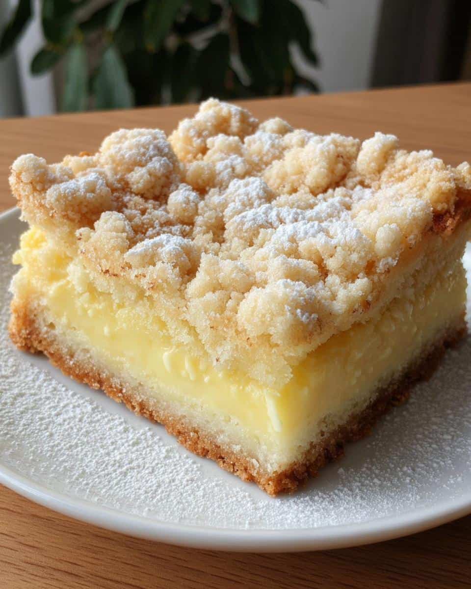 Vanillepudding Streuselkuchen vom Blech - detail 2