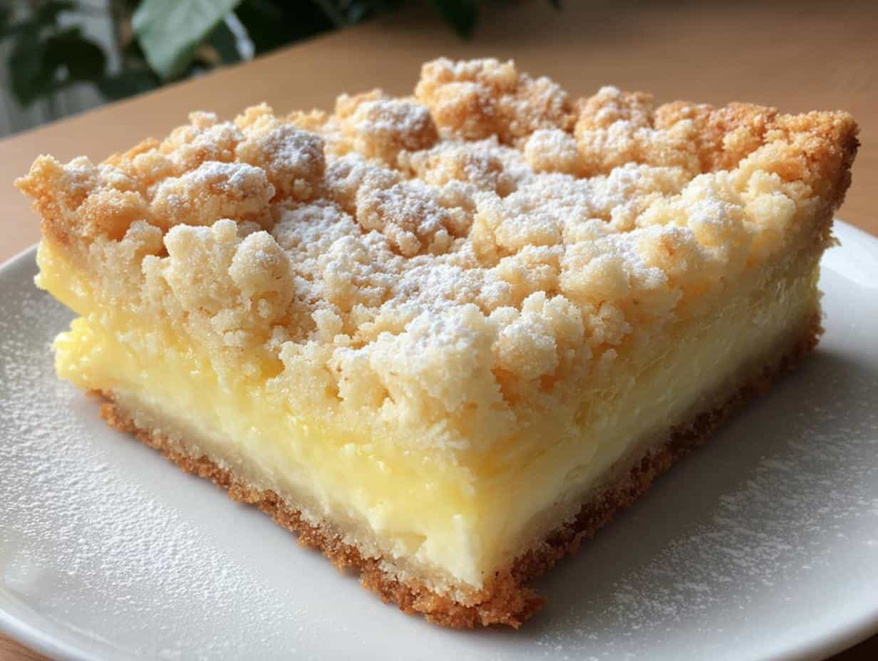 Vanillepudding Streuselkuchen vom Blech: 3 Tricks