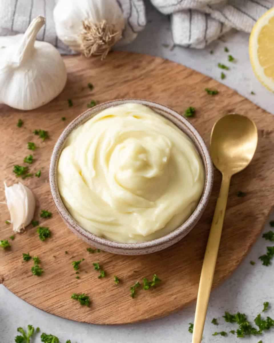 bestes Aioli Rezept einfach selber machen - detail 2