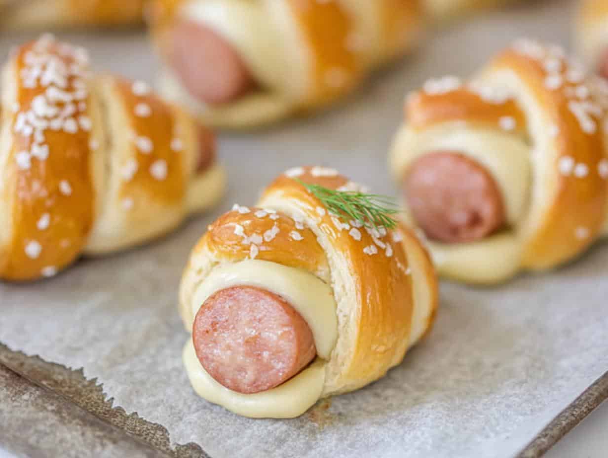 Einfache Würstchen: Geniale 2-Zutaten Laugen-Überraschung