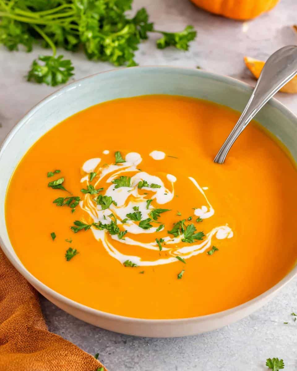 Einfache cremige Kürbissuppe in 15 Minuten - detail 2