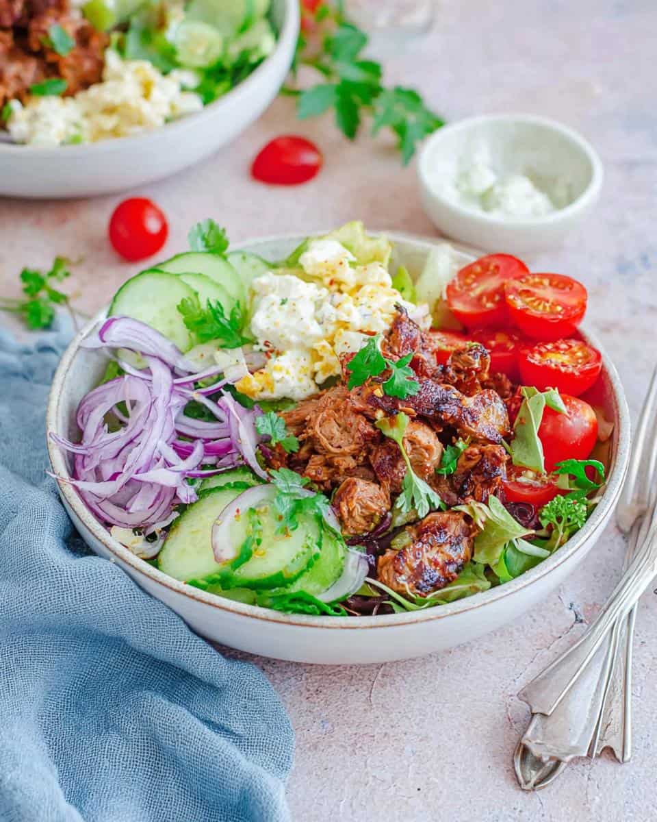 Einfacher Hähnchen Kebab Dönerteller in 20 Minuten selber machen - detail 1