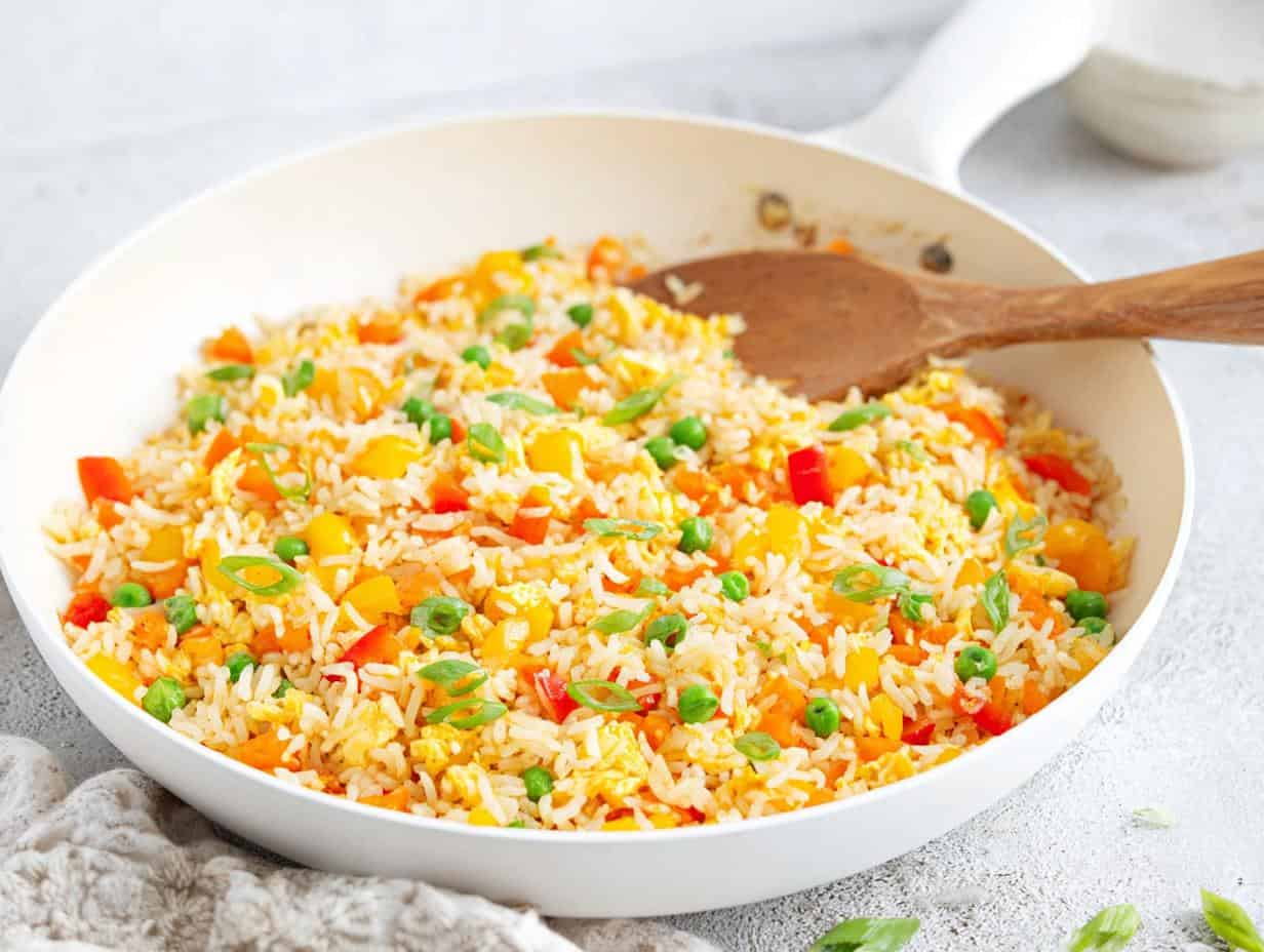 Einfacher Reis: 25 Minuten köstlich & restlos verputzt